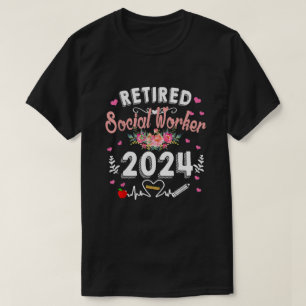 Camiseta Trabalhador Social Aposentado Turma de 2024 Profes