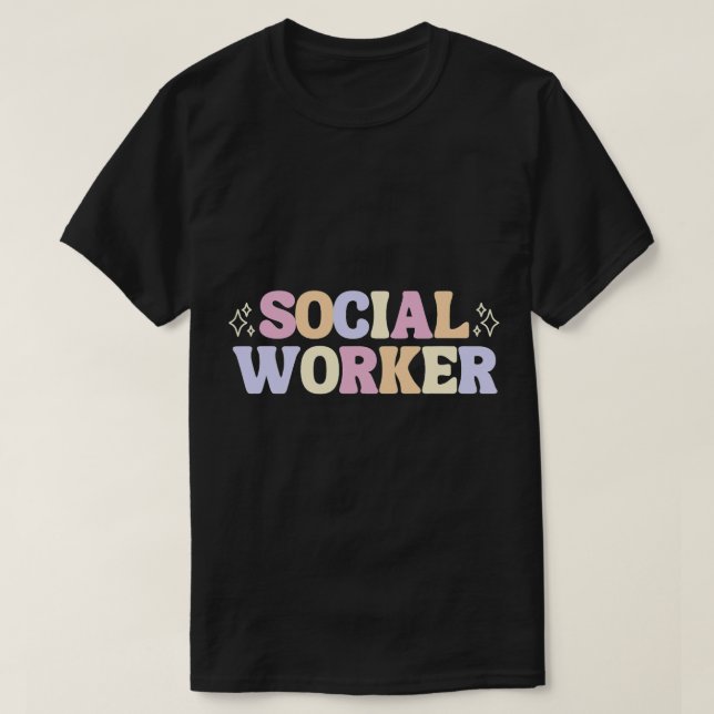 Camiseta Trabalhador Social Bonito (Frente do Design)