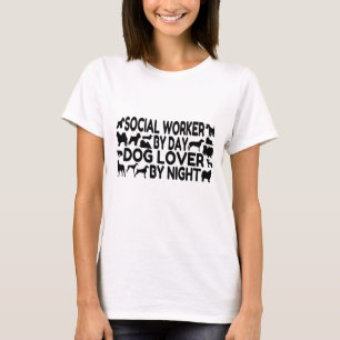 Camiseta Trabalhador Social Cão-Lover