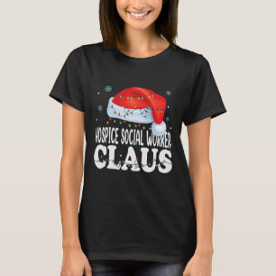 Camiseta Trabalhador Social do Hospital Claus Christmas Fun