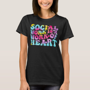 Camiseta Trabalhador Social É Um Trabalho De Mulheres Cardí