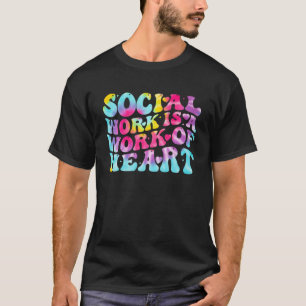 Camiseta Trabalhador Social É Um Trabalho De Mulheres Cardí