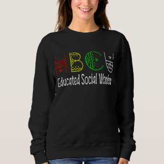 Camiseta Trabalhador Social Educado da Hbcu Melanin Black C