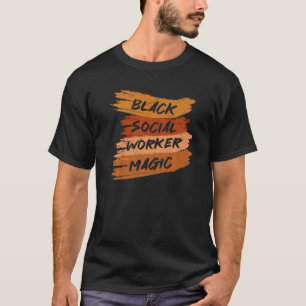 Camiseta Trabalhador Social Negro Mês