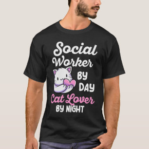 Camiseta Trabalhador Social Por Dia Cat Educador Social