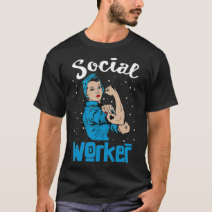 Camiseta Trabalhador Social Tee Rosie, Feminista Ribeira