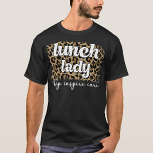 Camiseta Trabalhadora de Cafeteria da Escola de Apreciação