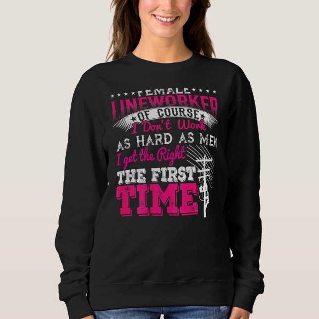 Camiseta Trabalhadora Linear, Claro Que Não Trabalho Como D (Frente)