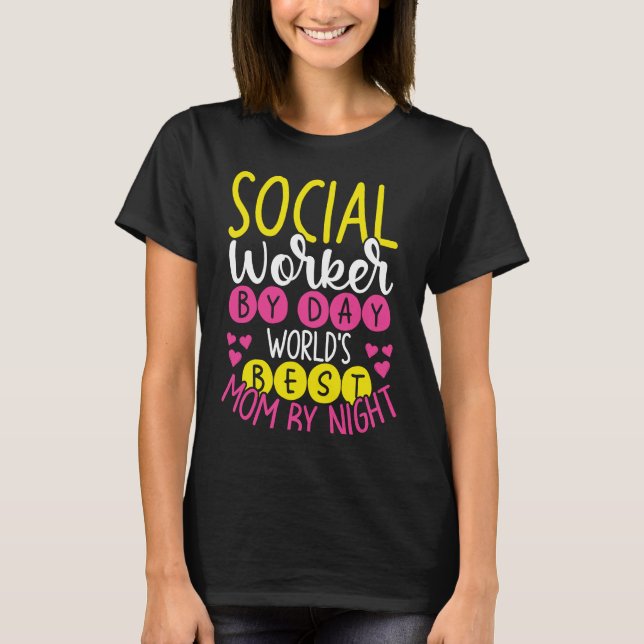Camiseta Trabalhadora Social com Impressão na Parte de Trás (Frente)