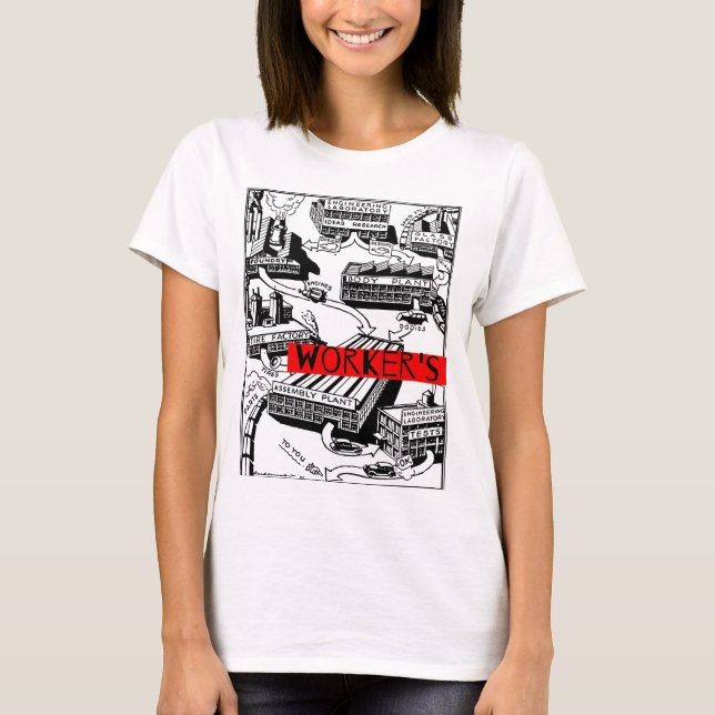 CAMISETA TRABALHADORES (Frente)