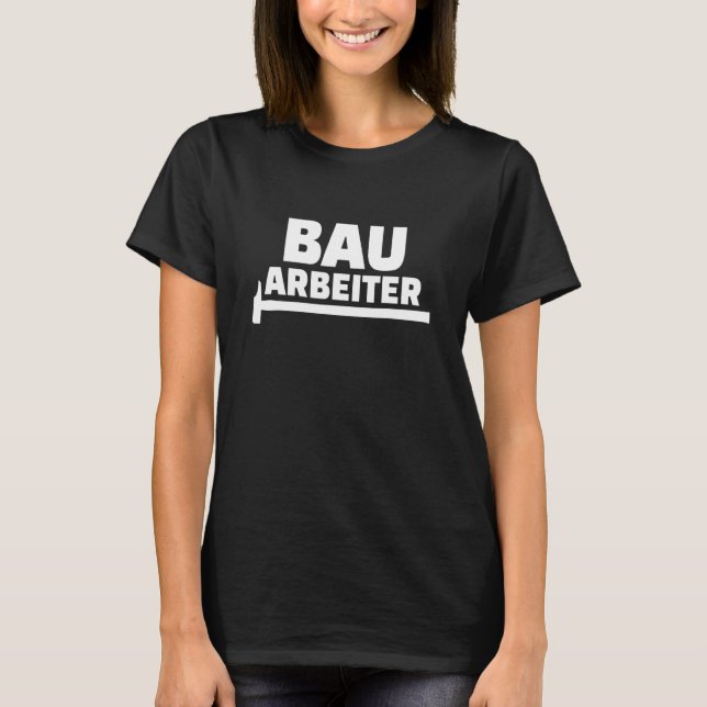 Camiseta Trabalhadores da construção (Frente)