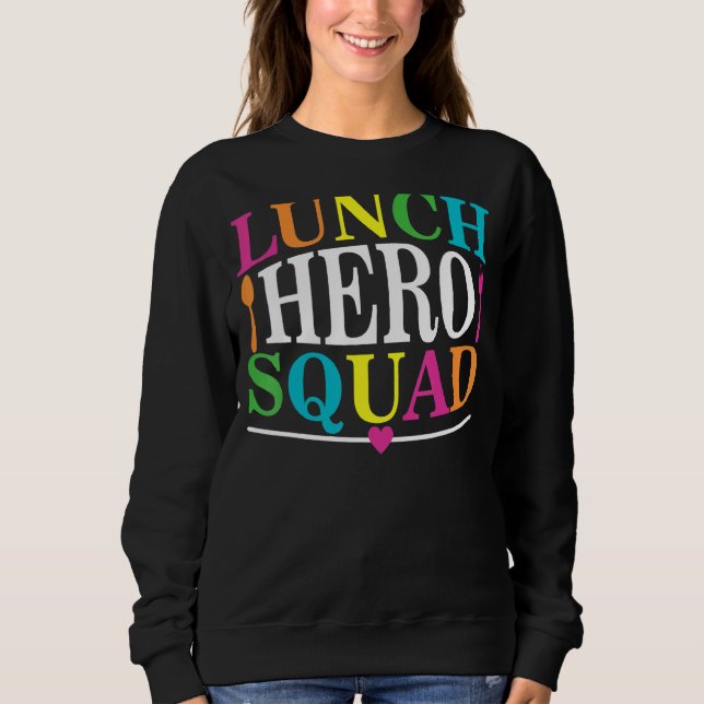 Camiseta Trabalhadores de cantinas de hero Squad na escola  (Frente)