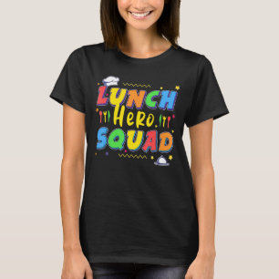 Camiseta Trabalhadores de cantinas de hero Squad no almoço 