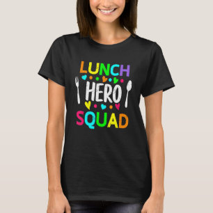 Camiseta Trabalhadores de cantinas de hero Squad no almoço 