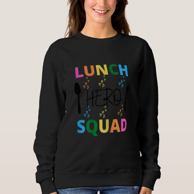Camiseta Trabalhadores de cantinas de hero Squad no almoço  (Frente)