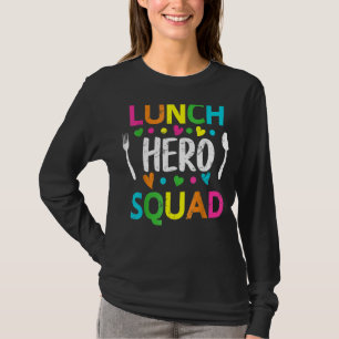Camiseta Trabalhadores de cantinas de hero Squad no almoço