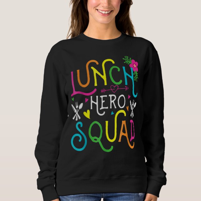 Camiseta Trabalhadores de cantinas de hero Squad no almoço  (Frente)