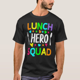 Camiseta Trabalhadores de cantinas de hero Squad no almoço