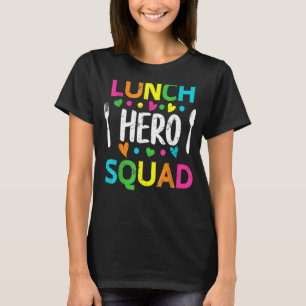 Camiseta Trabalhadores de cantinas de hero Squad no almoço 
