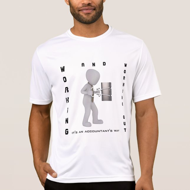 Camiseta "Trabalhando e trabalhando: é um jeito de prestar  (Frente)