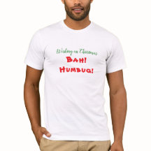 Trabalhando na Trendy Humbug SarcasticTshirt natal