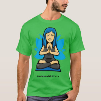 Camiseta Trabalhar com YOGA