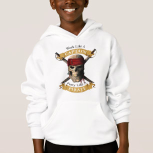 Camiseta Trabalhar Como Uma Festa De Capitã Como Uma Joll D