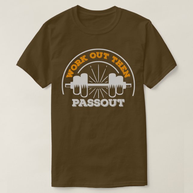 Camiseta Trabalhar Depois Descobrir 2 (Frente do Design)