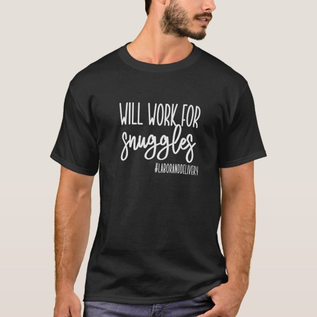 Camiseta Trabalhará Para Escamuflar, Trabalhar Bastante E E (Frente)