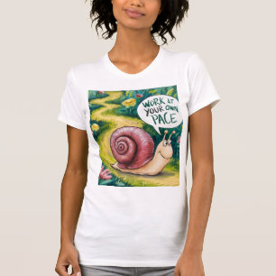 CAMISETA TRABALHE AO SEU PRÓPRIO RITMO