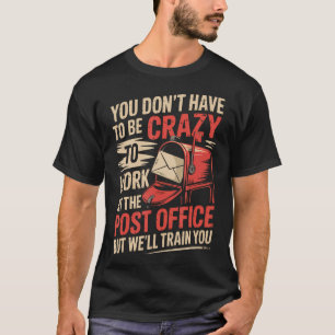 Camiseta Trabalhe No Correio Funcionário Do Correio Carteir