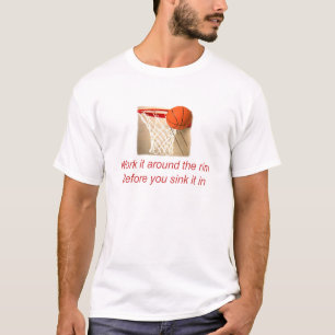Camiseta Trabalhe-o em torno da borda