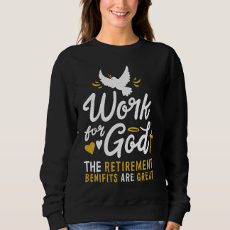 Camiseta Trabalhe Para Deus Citação Fofa Poderosa Amor Jesu