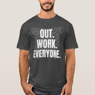 Camiseta Trabalhe Todos Inspiração de Motivação Empresarial