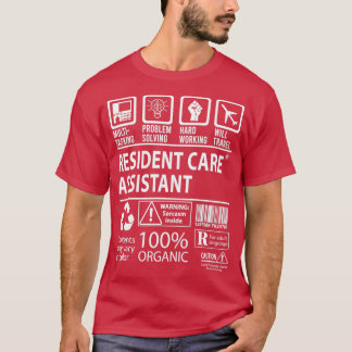Camiseta Trabalho Certificado Multitarefa do Assistente de 