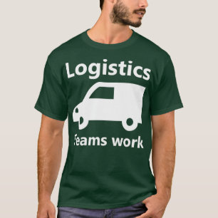 Camiseta Trabalho da equipe de logística 3