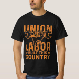 CAMISETA TRABALHO DA UNIÃO CONSTRUIU ESTE PAÍS