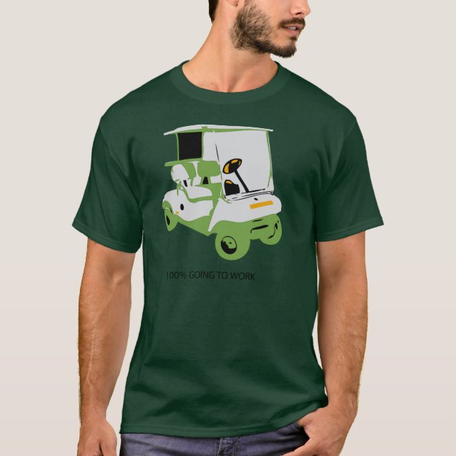 Camiseta Trabalho de 100% (Frente)
