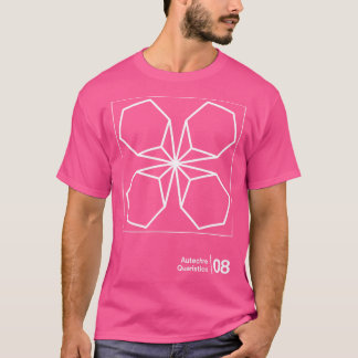 Camiseta Trabalho de arte 1 Gráfico Mínimo Autechre