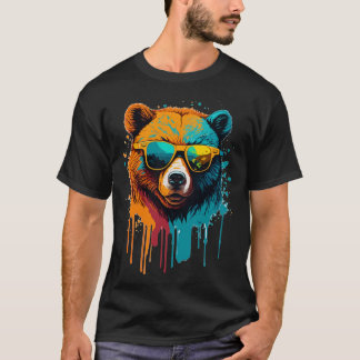 Camiseta Trabalho de arte Bear