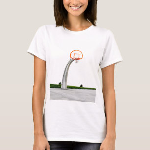 Camiseta Trabalho de arte de basquete bonito