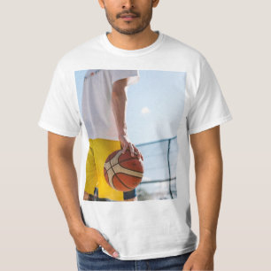 Camiseta Trabalho de arte de basquetebol