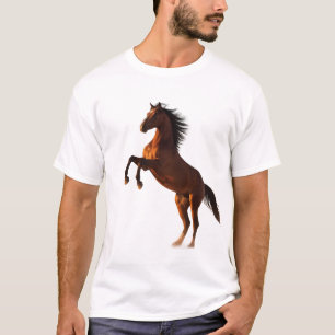 Camiseta Trabalho de arte de Cavalo de Criação Majestoso