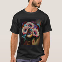 Trabalho de arte de Colagem Digital Surreal Flores