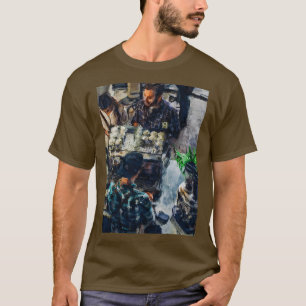 Camiseta Trabalho de arte de compro de café