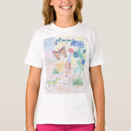 Camiseta Trabalho de arte de Crianças Personalizadas, brinq