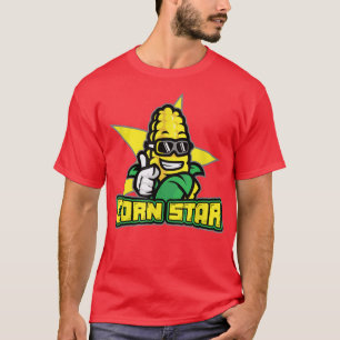 Camiseta Trabalho de arte De Estrelas De Milho Para Camisei