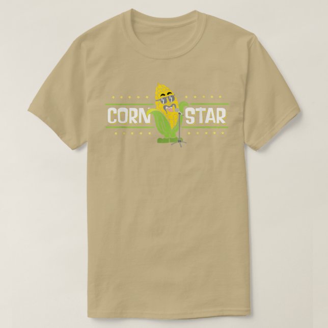 Camiseta Trabalho de arte De Estrelas De Milho Para Um Agri (Frente do Design)