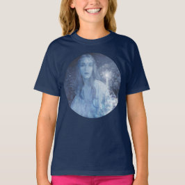 Camiseta Trabalho de arte de Fantasia da Rainha da Neve