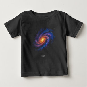 Camiseta Trabalho de arte de Galáxia - Ilustração do Espaço